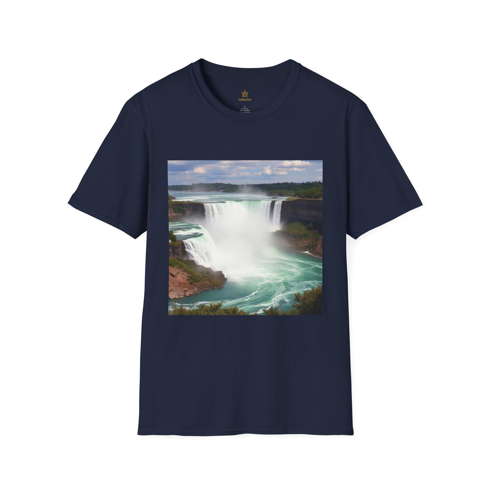 Niagara Falls Photo T-Shirt — Scenic Waterfall Travel Tee - Image 65