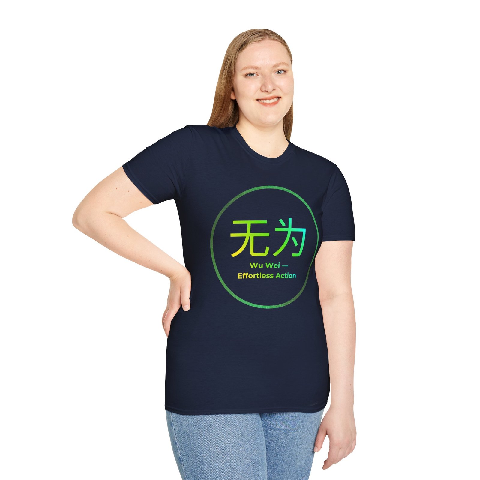 Wu Wei T-Shirt — Zen 'Effortless Action' Tee with Chinese Characters - Image 68