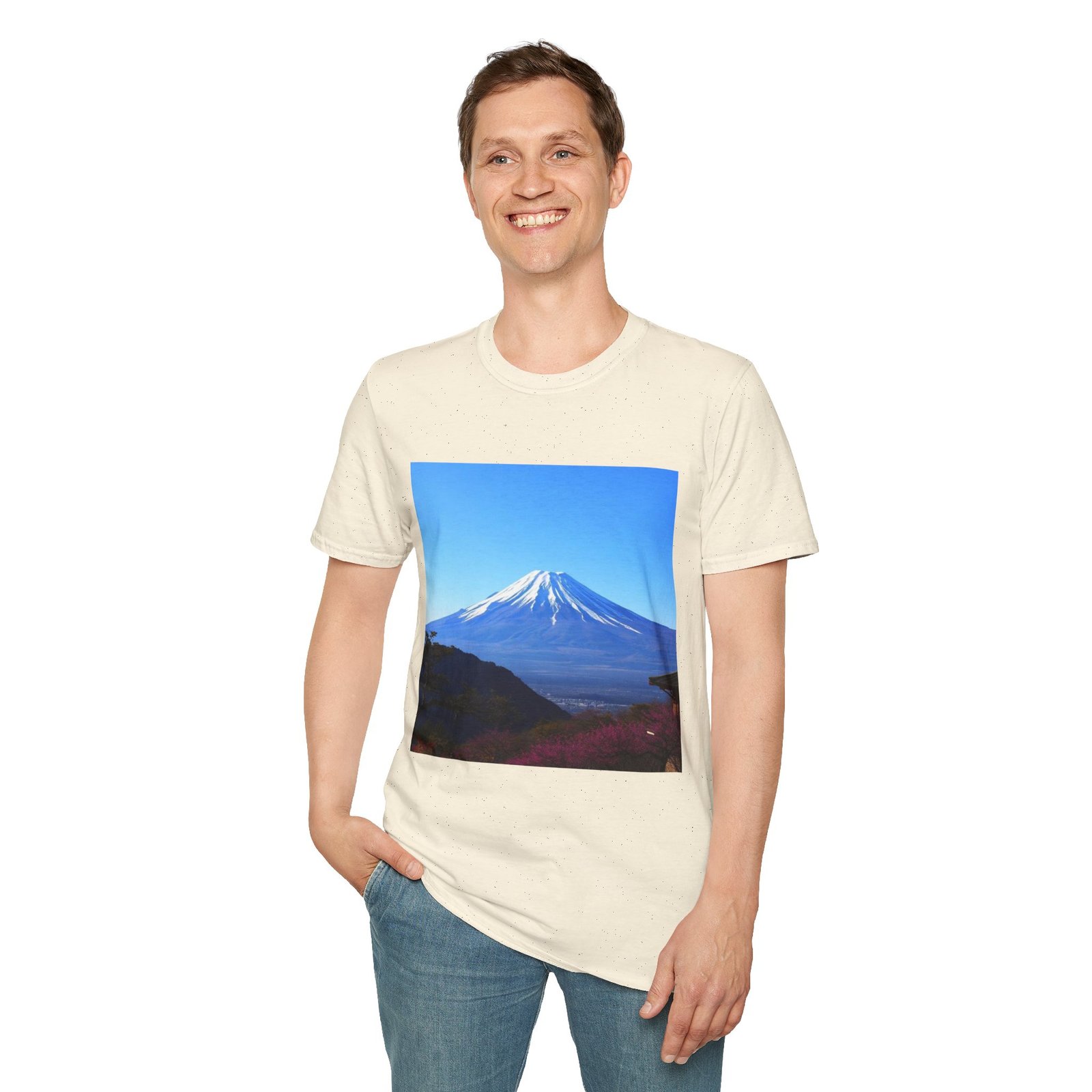 T-Shirt — Serene Mount Fuji Landscape Print - Image 40