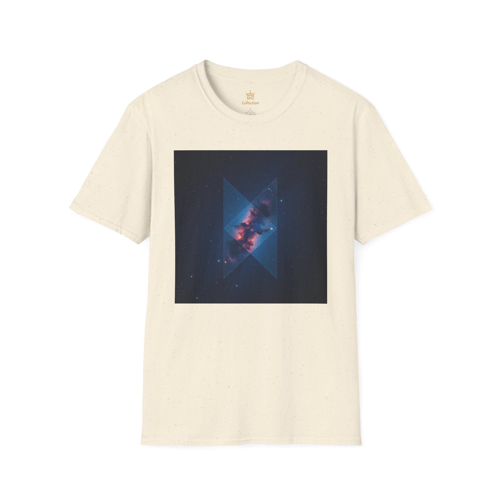 Galaxy Triangle Graphic T-Shirt — Cosmic Nebula Print - Image 22