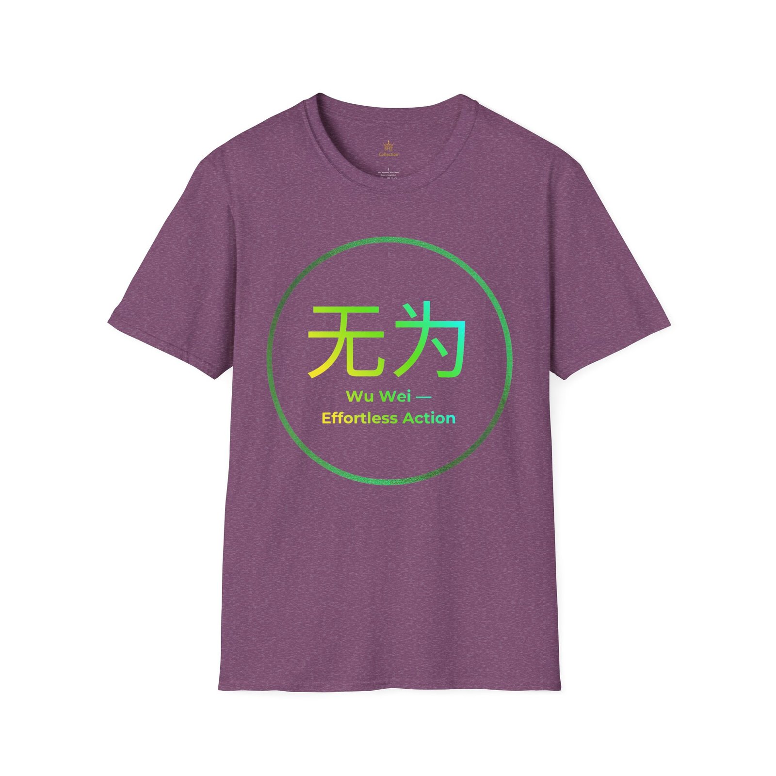 Wu Wei T-Shirt — Zen 'Effortless Action' Tee with Chinese Characters - Image 78