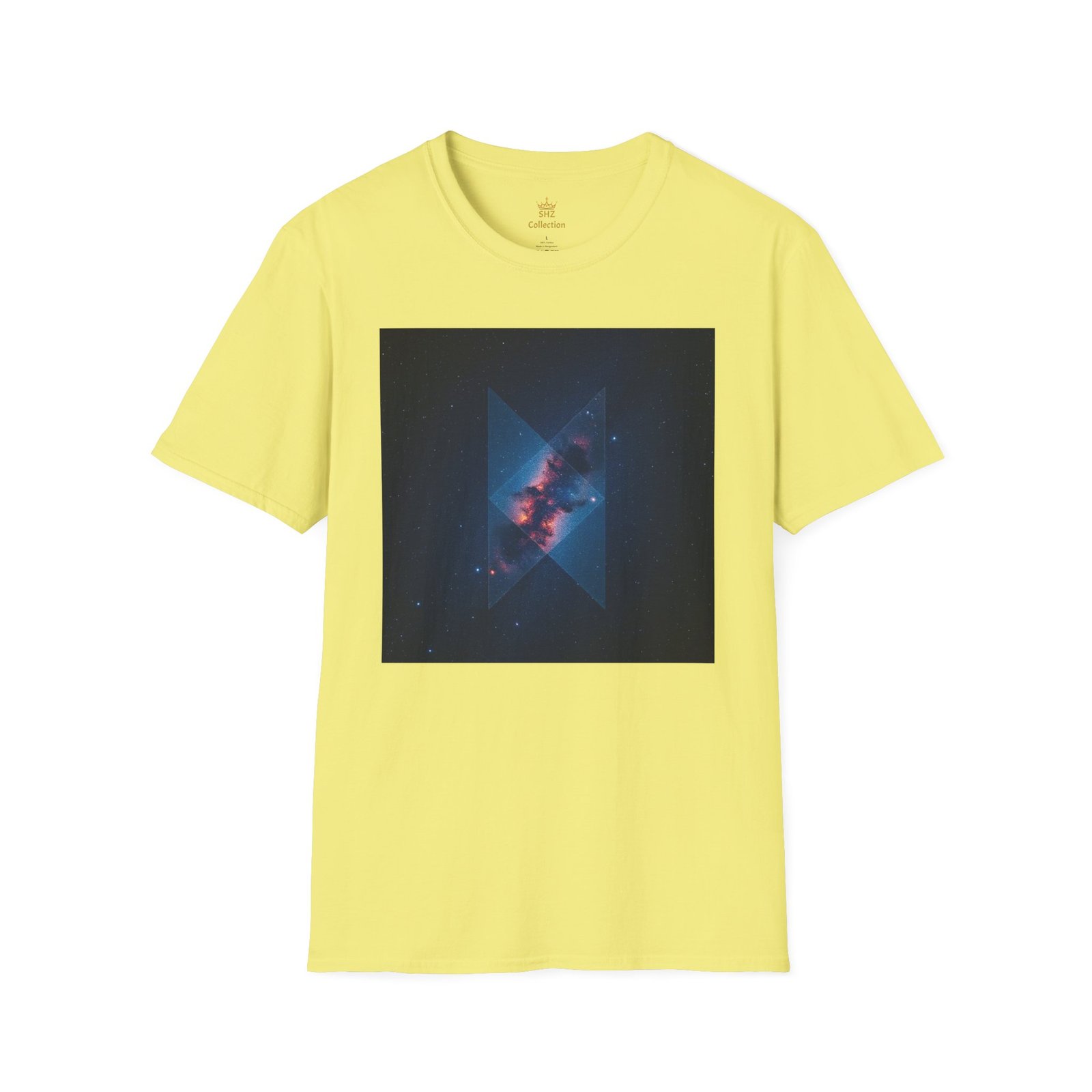 Galaxy Triangle Graphic T-Shirt — Cosmic Nebula Print - Image 29