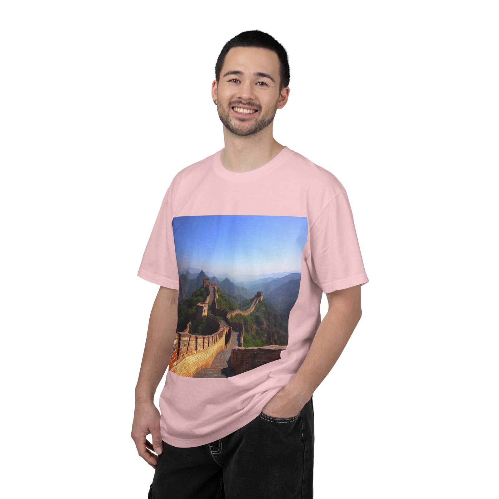 Great Wall Landscape T-Shirt — Scenic China Travel Tee - Image 75