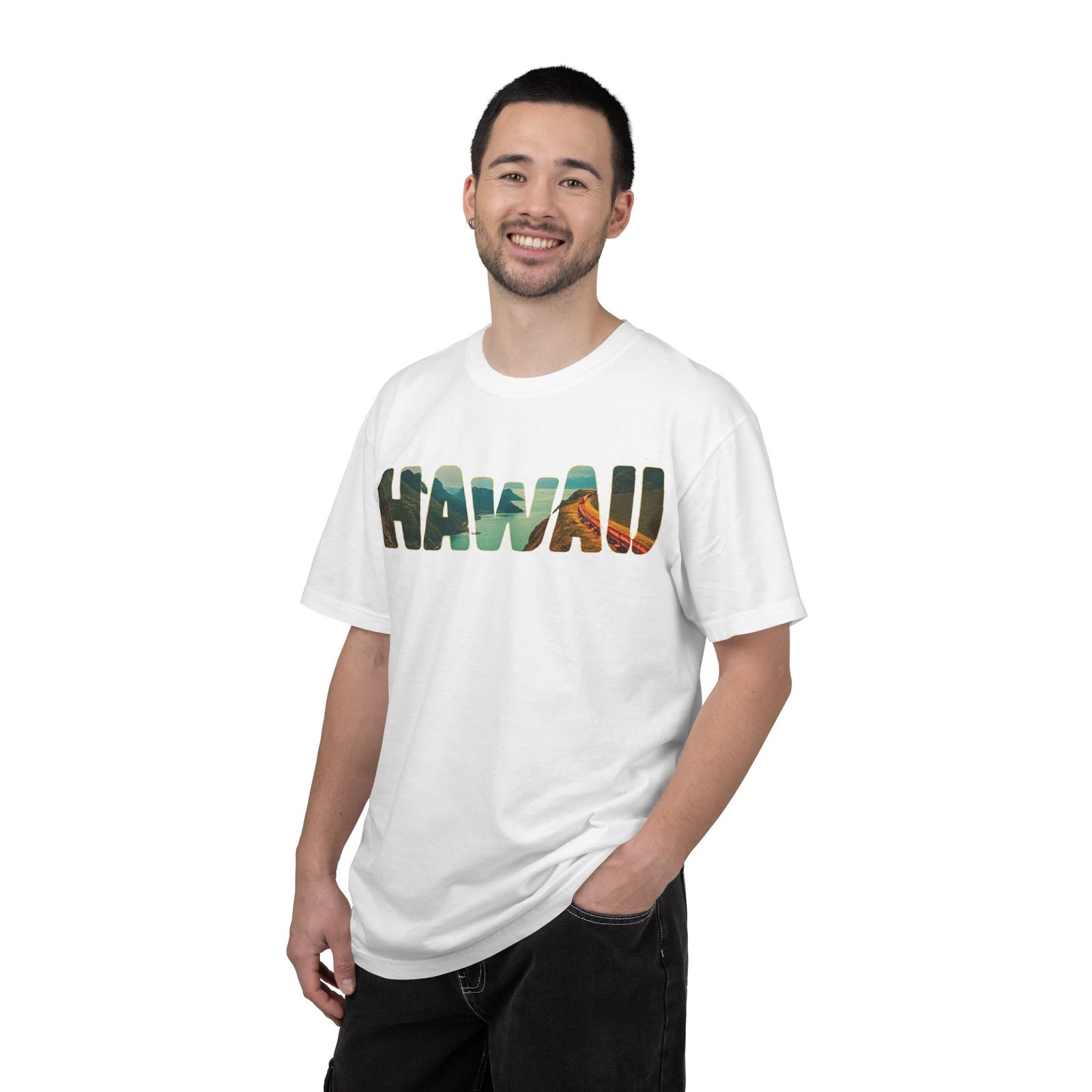 Hawaii Scenic Word Tee - Image 10