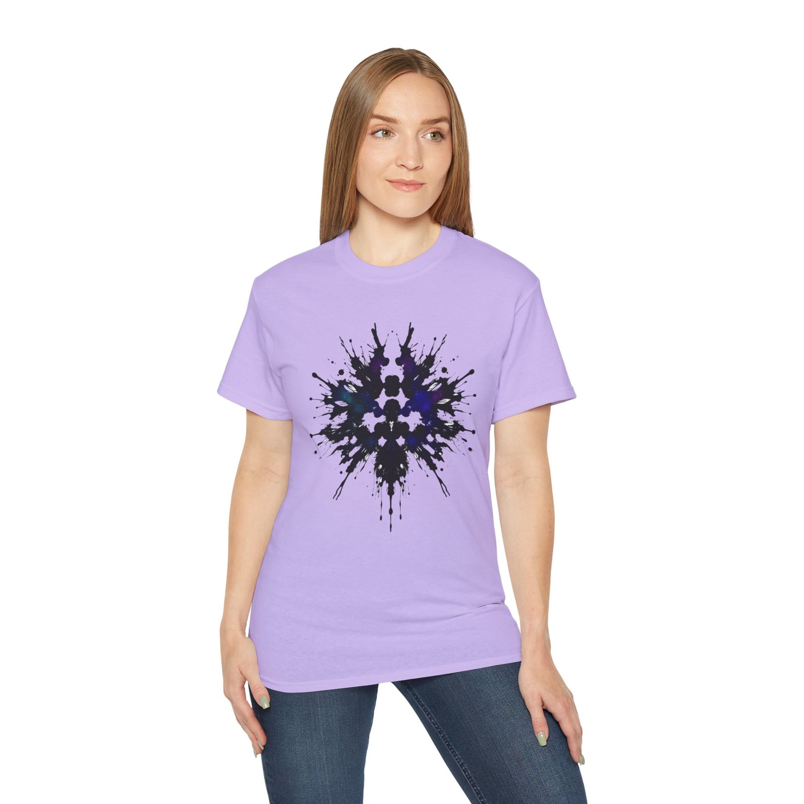 Inkblot Rorschach Tee — Abstract Symmetry Graphic T-Shirt - Image 61
