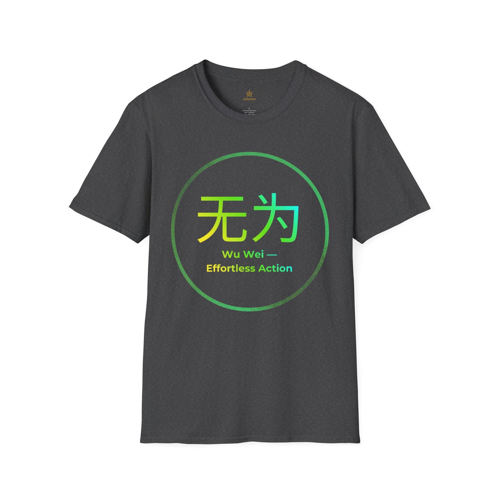 Wu Wei T-Shirt — Zen 'Effortless Action' Tee with Chinese Characters - Image 36
