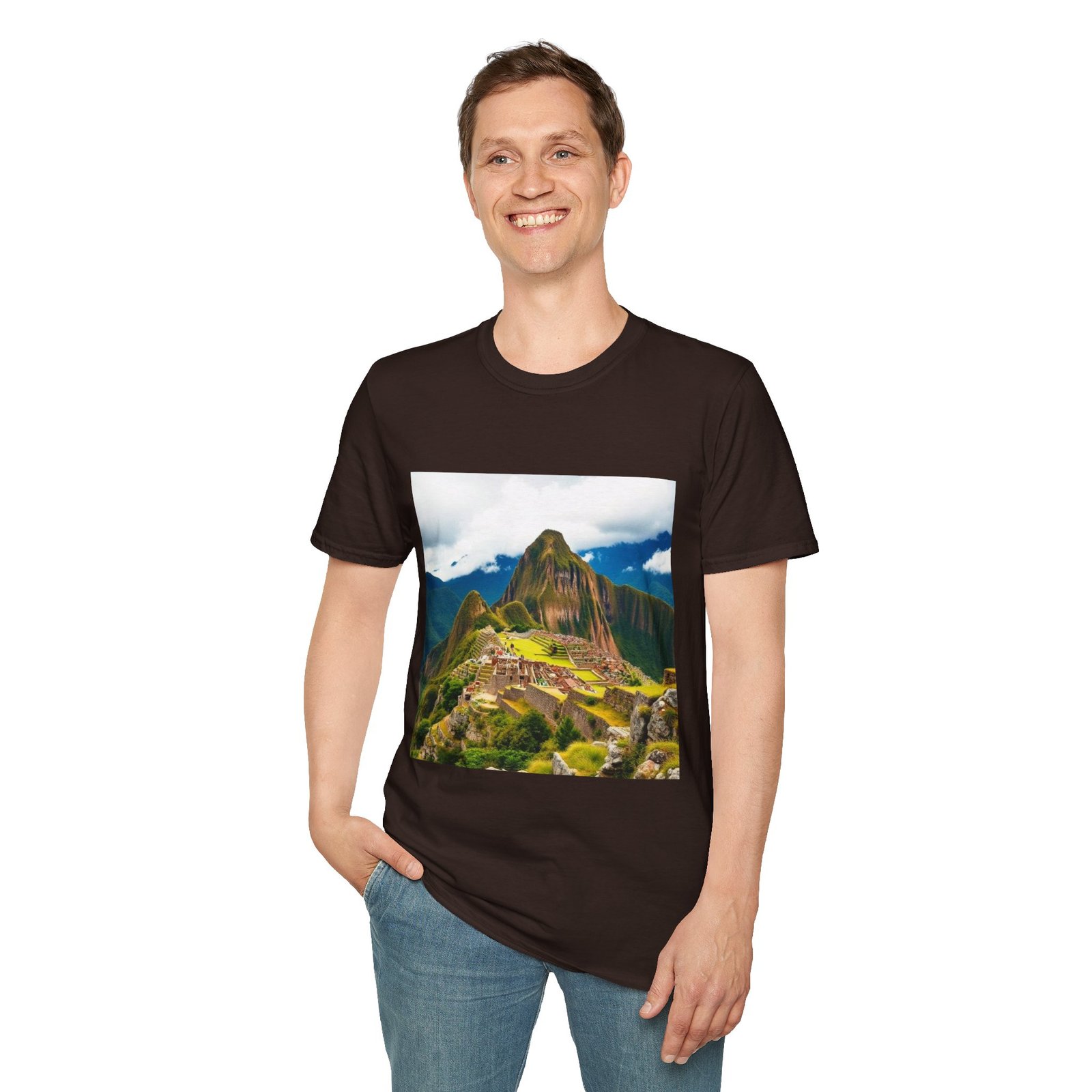 Machu Picchu Mountain Graphic T-Shirt — Peruvian Travel Tee - Image 27