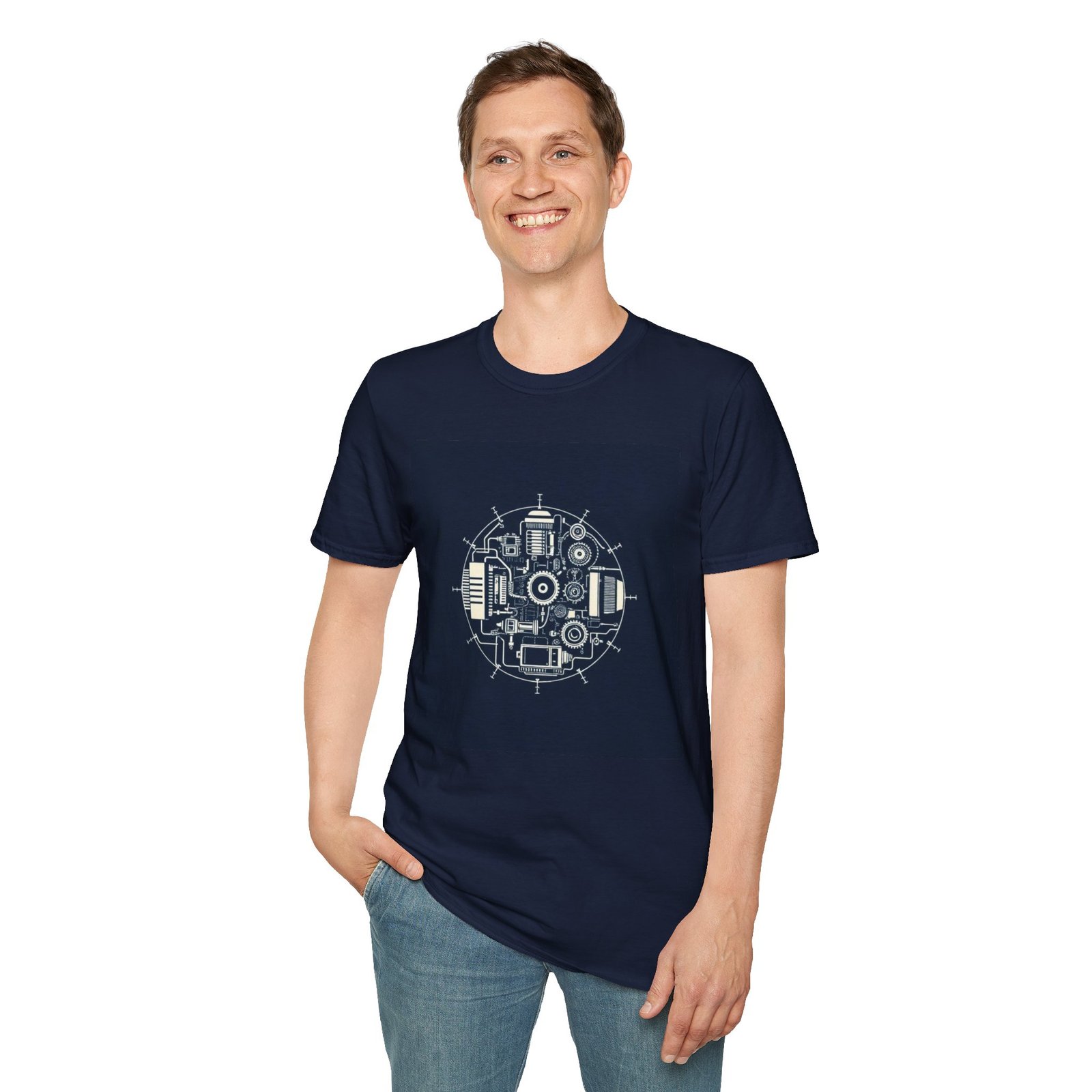 Retro Synthesizer T-Shirt — Vintage Electronic Music Gear Graphic Tee - Image 6