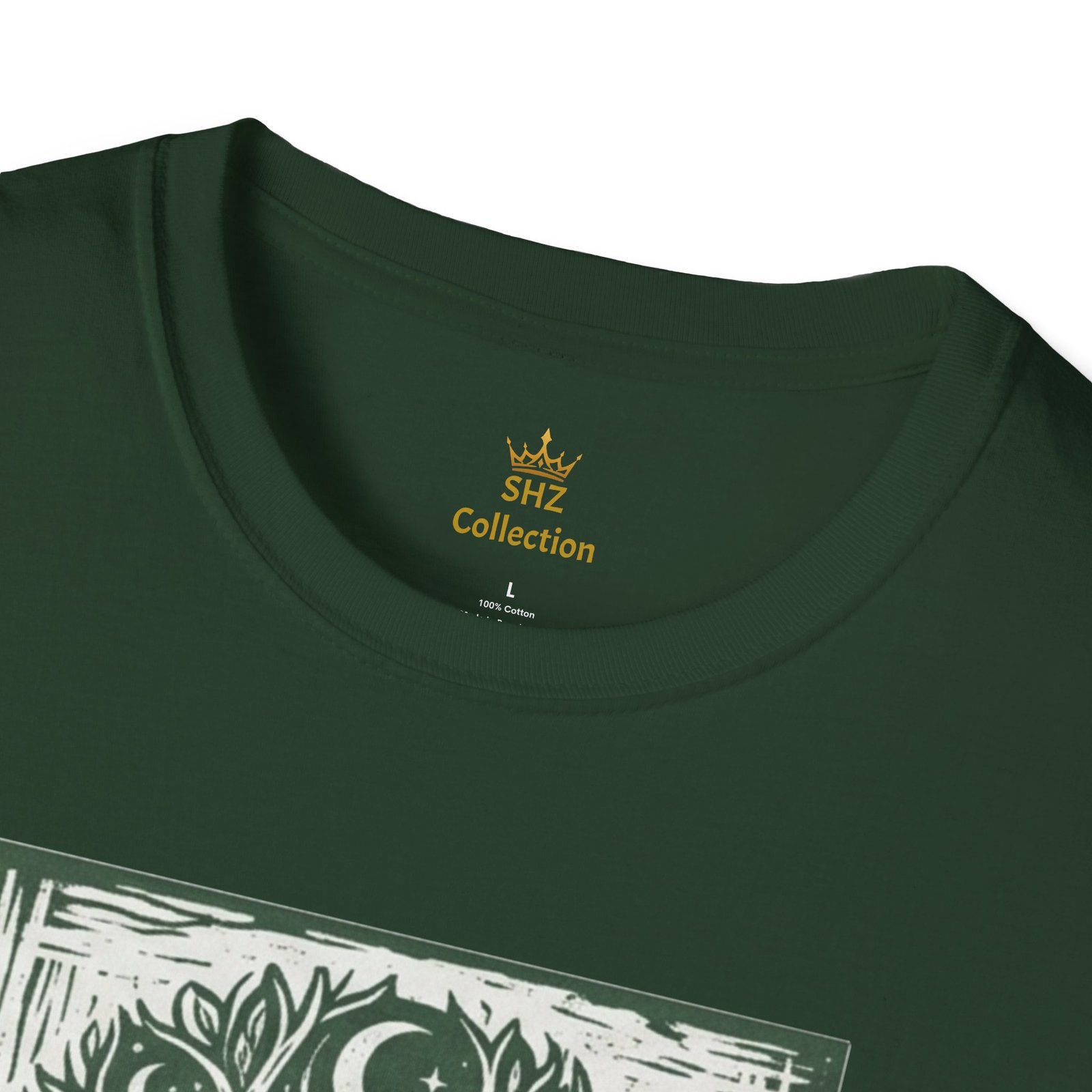 Tree of Life Moon T-Shirt — Celestial Botanical Graphic Tee - Image 3