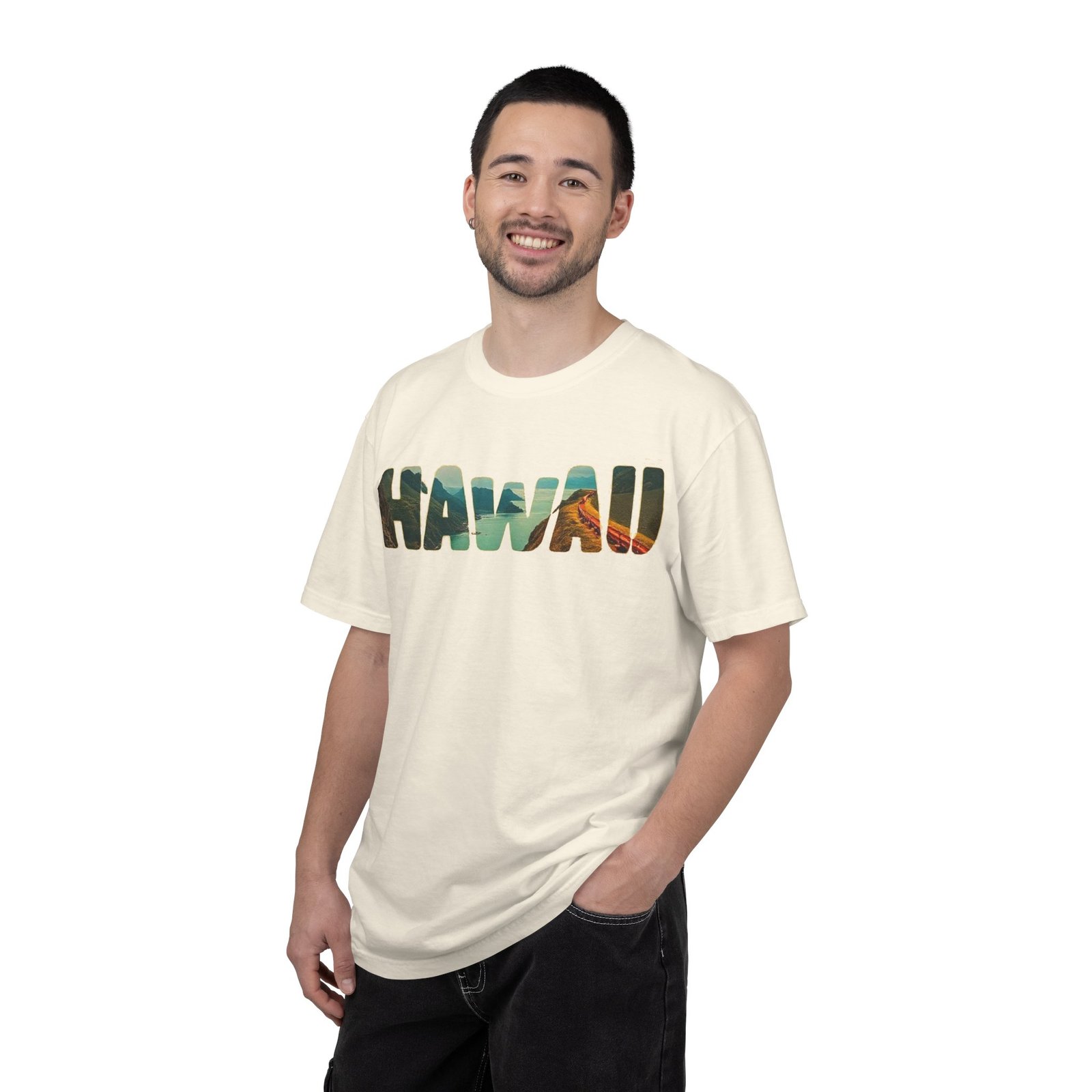 Hawaii Scenic Word Tee - Image 28