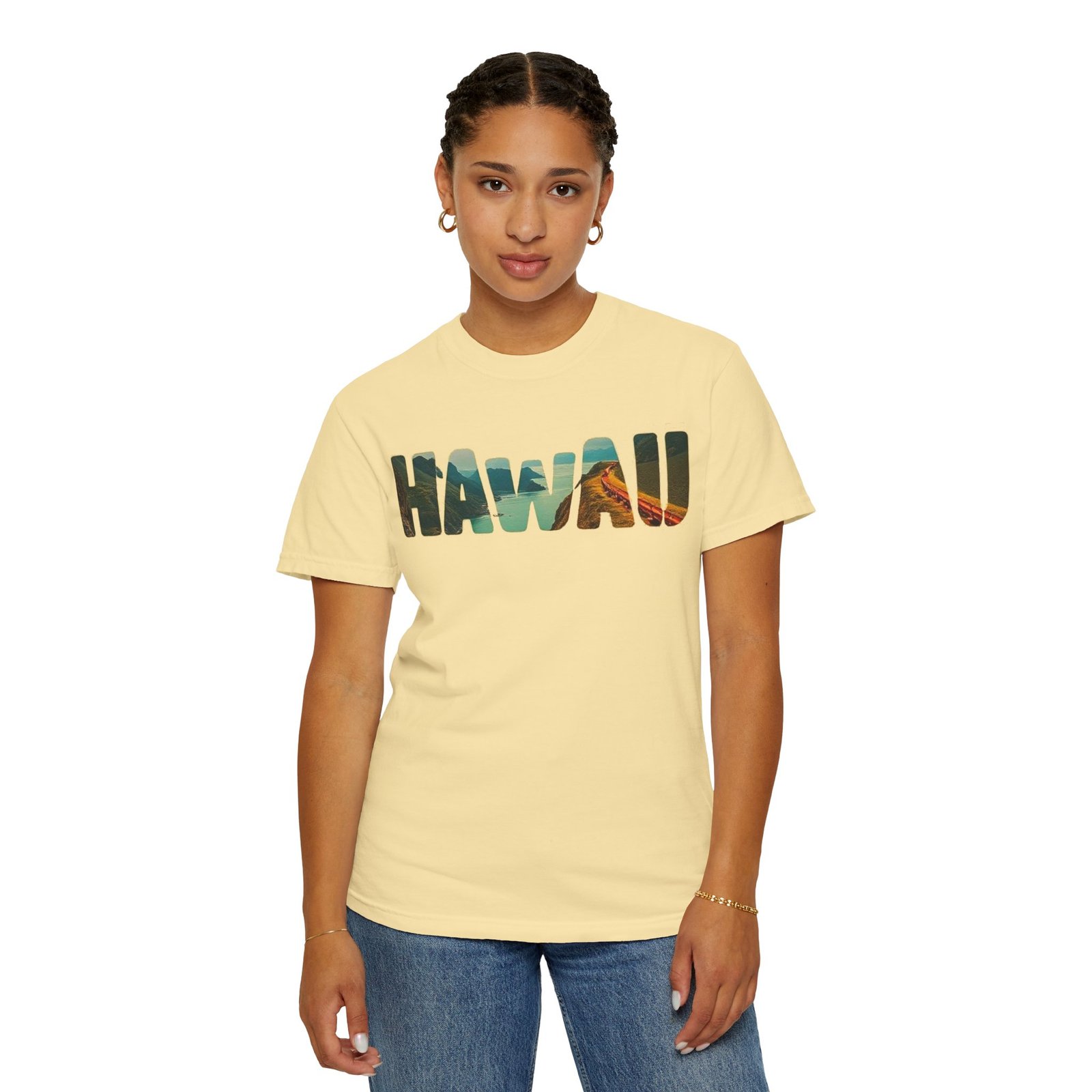 Hawaii Scenic Word Tee - Image 35