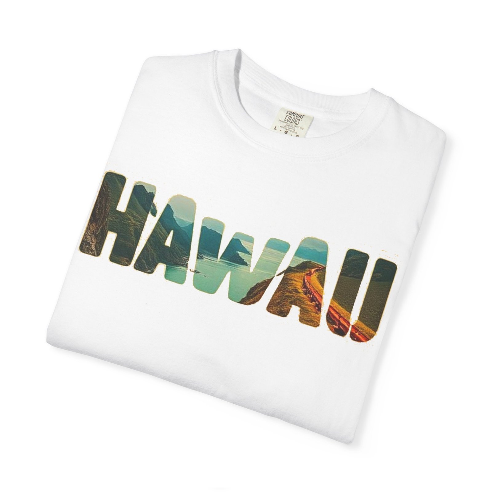 Hawaii Scenic Word Tee - Image 9