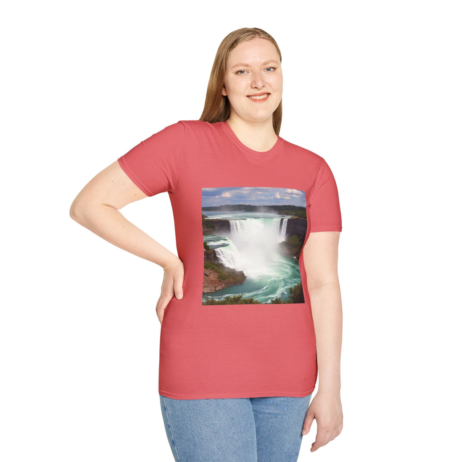 Niagara Falls Photo T-Shirt — Scenic Waterfall Travel Tee - Image 21