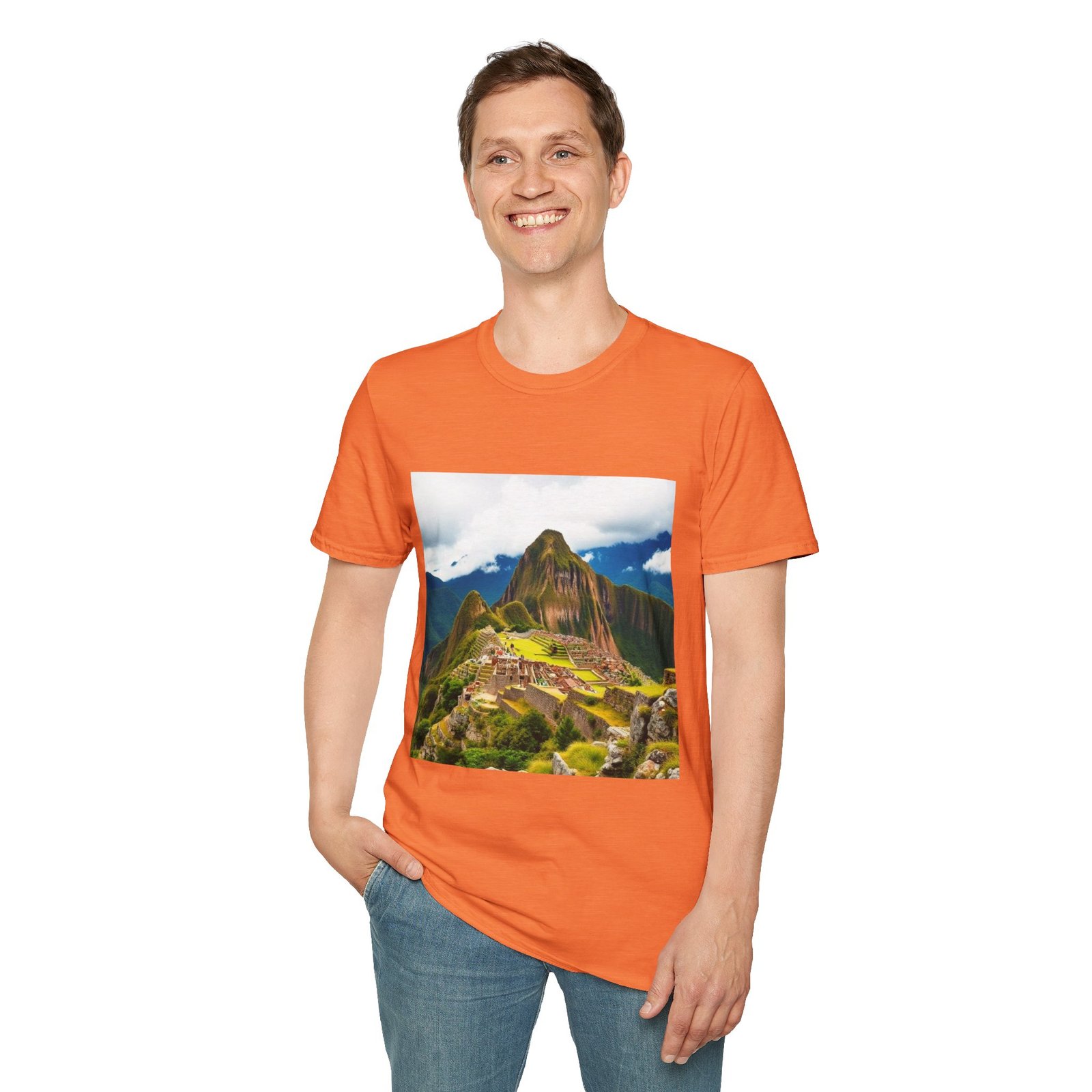 Machu Picchu Mountain Graphic T-Shirt — Peruvian Travel Tee - Image 13