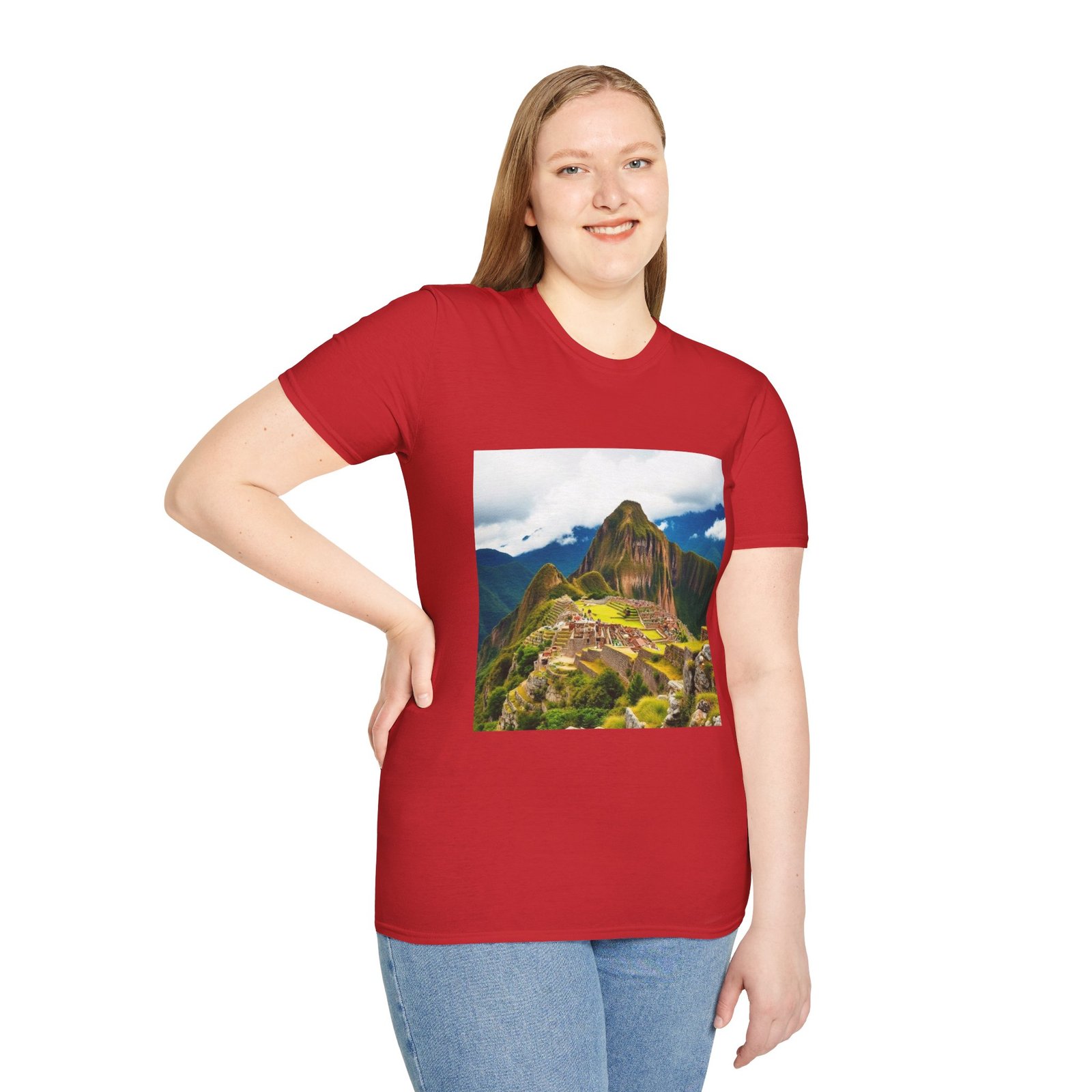 Machu Picchu Mountain Graphic T-Shirt — Peruvian Travel Tee - Image 103