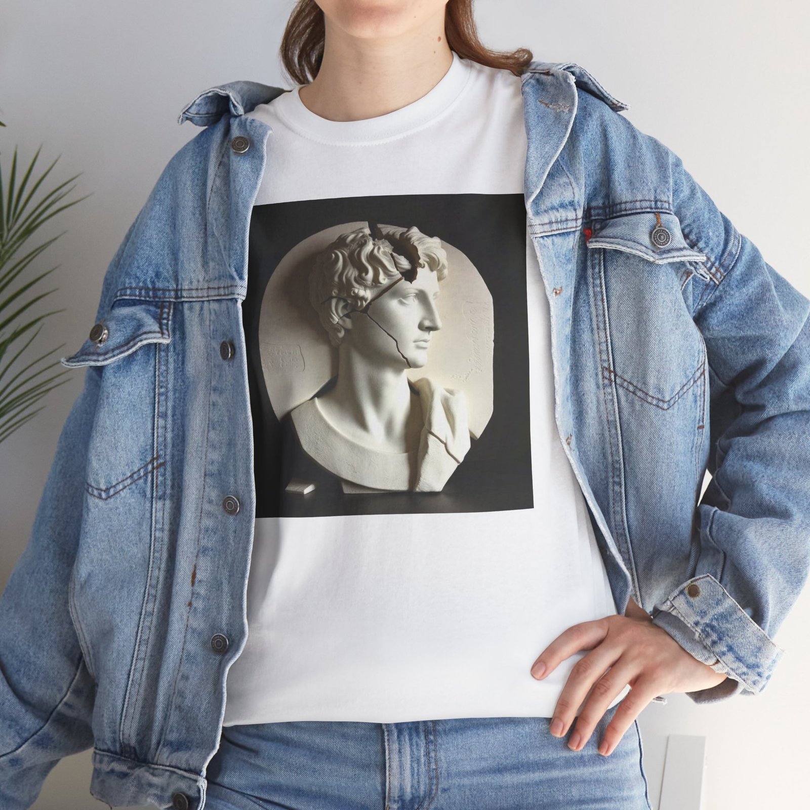 Classical Bust Art Tee — Vintage Sculpture Graphic T‑Shirt - Image 7
