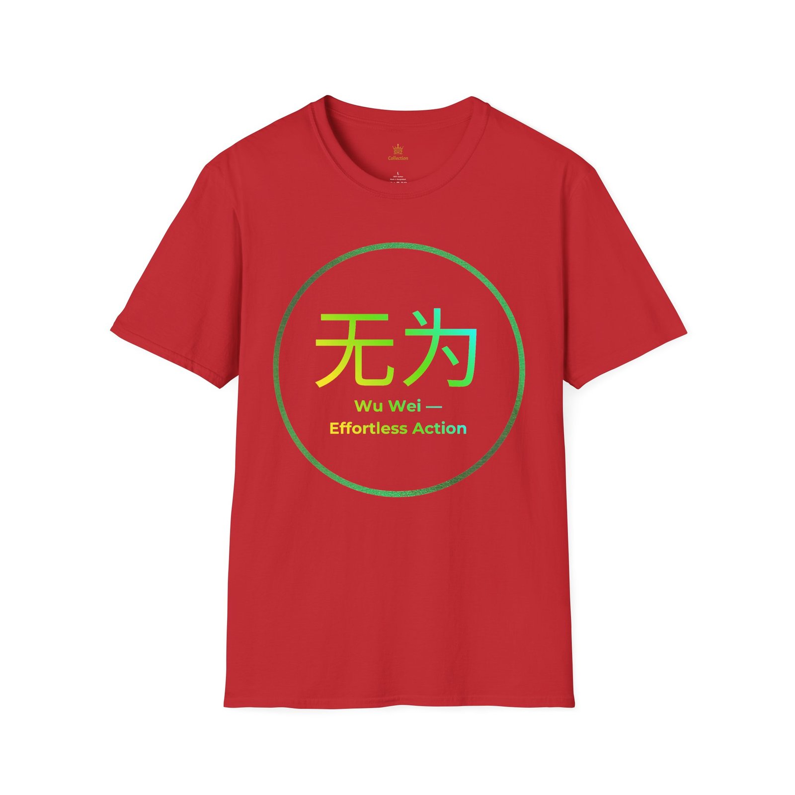 Wu Wei T-Shirt — Zen 'Effortless Action' Tee with Chinese Characters - Image 85
