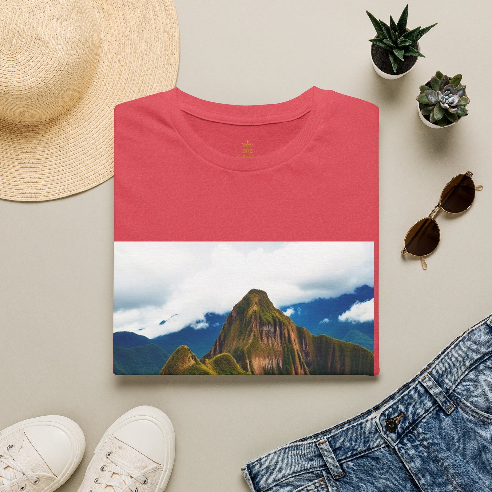 Machu Picchu Mountain Graphic T-Shirt — Peruvian Travel Tee - Image 95
