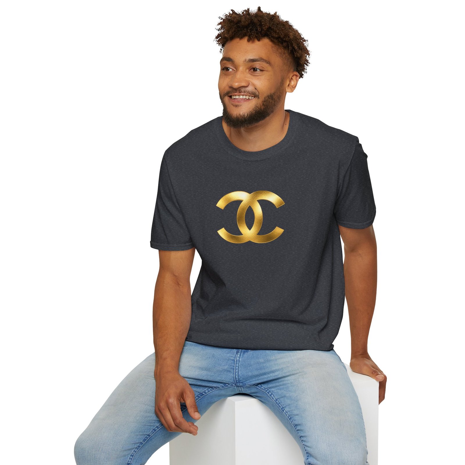 Gold The Double-C (Chanel Lock-Up) T-Shirt - Image 55