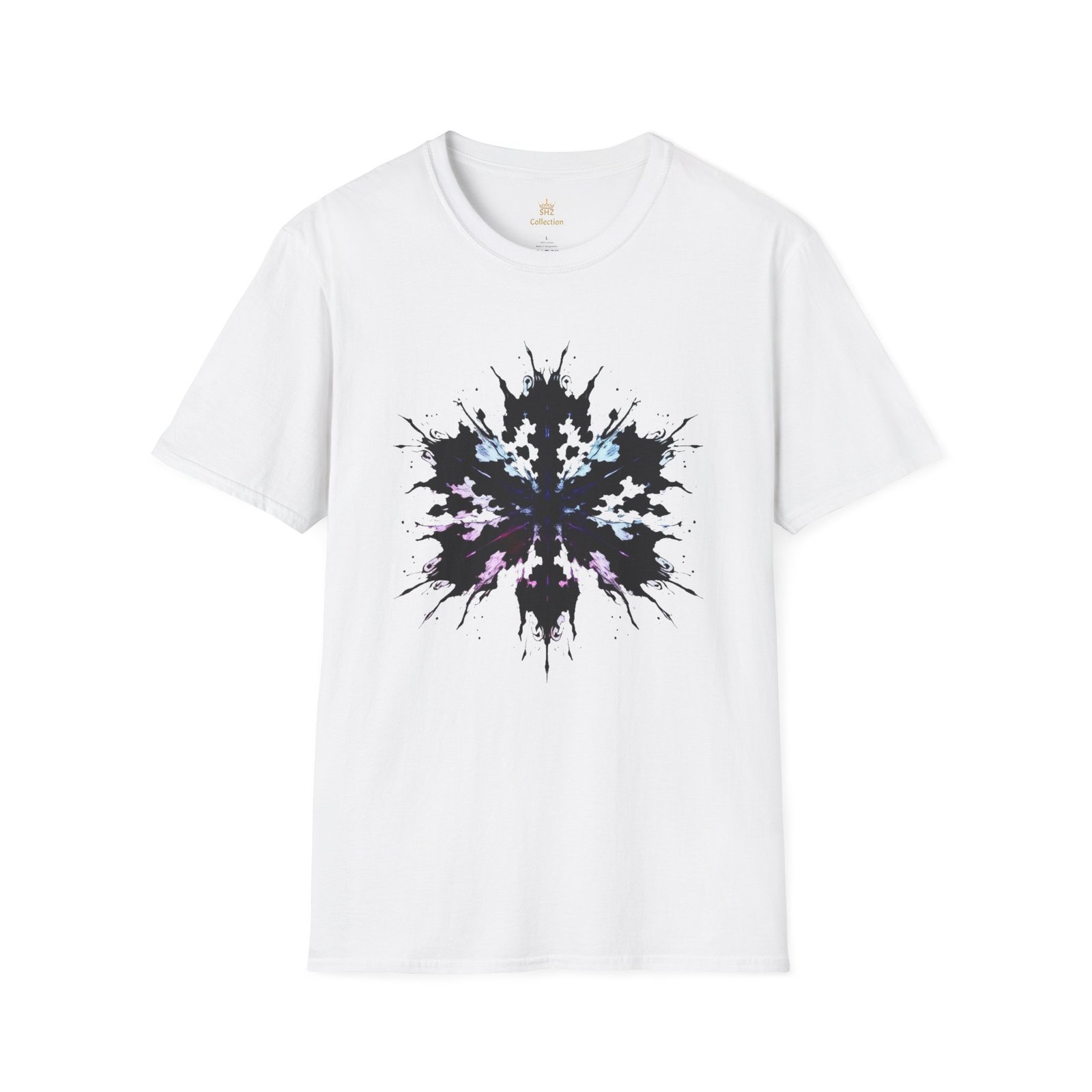 Rorschach Inkblot Graphic T-Shirt — Abstract Symmetry Tee - Image 9