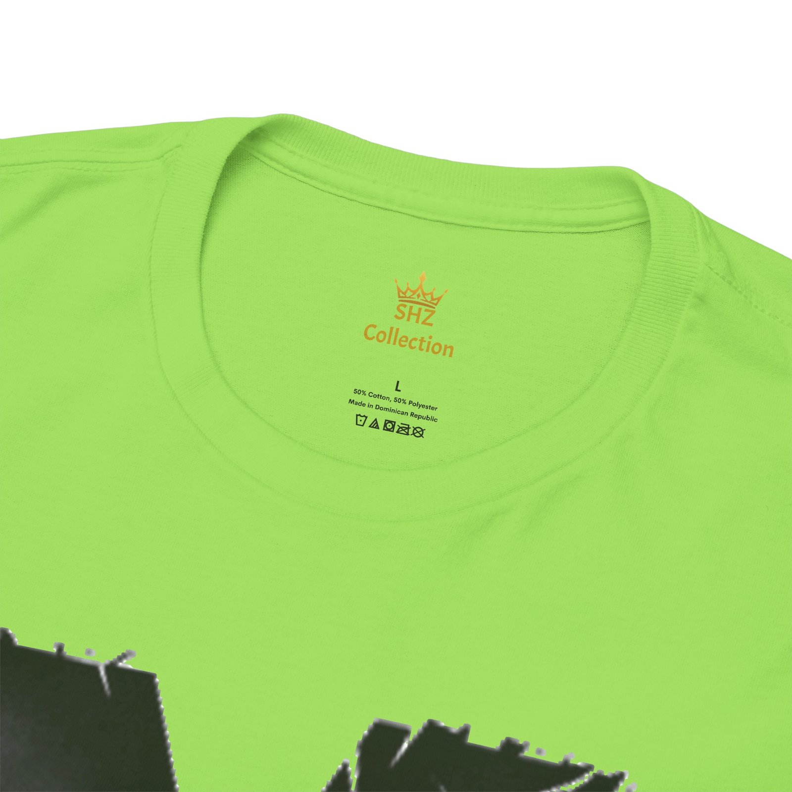 Distressed Black 'M' Graphic Tee — Monogram Initial Shirt - Image 32