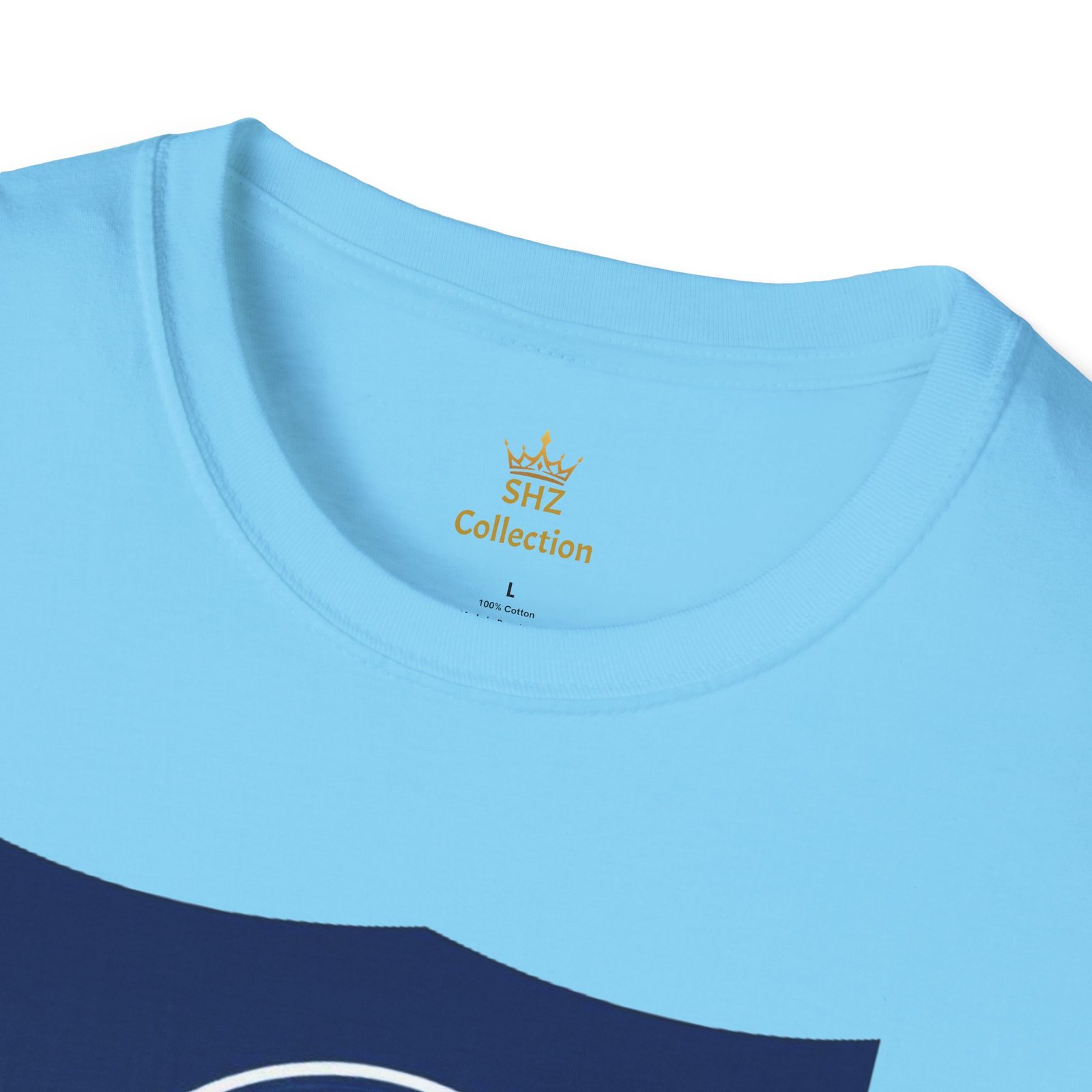 Shield Logo T‑Shirt — Navy Monogram 'S' with Red & White Stripe - Image 59