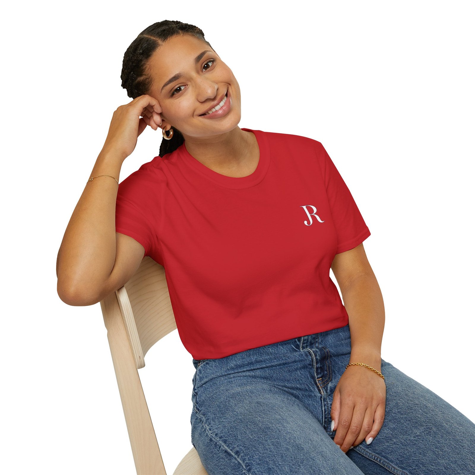 Minimal Monogram 'R' T-Shirt - Image 70