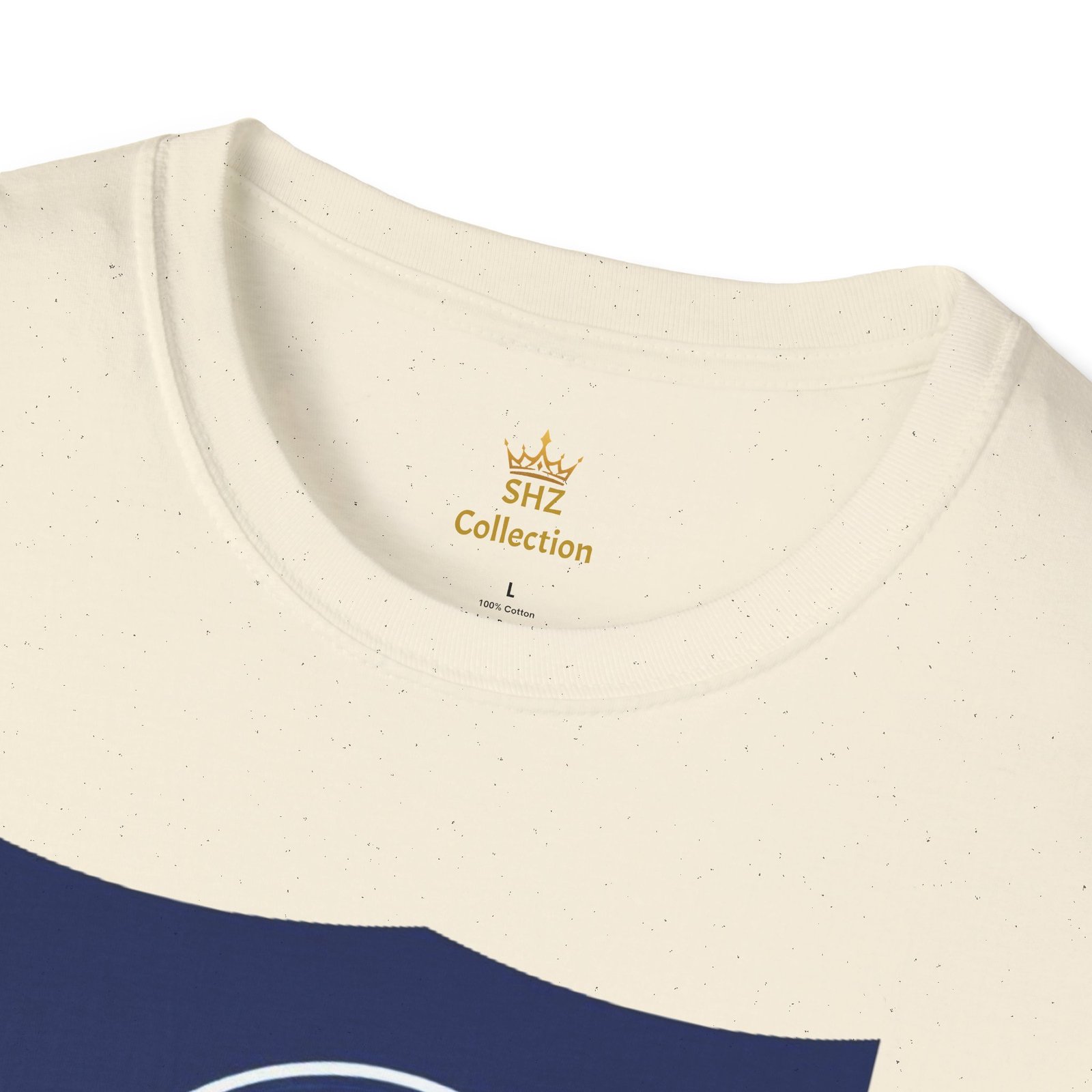 Shield Logo T‑Shirt — Navy Monogram 'S' with Red & White Stripe - Image 35