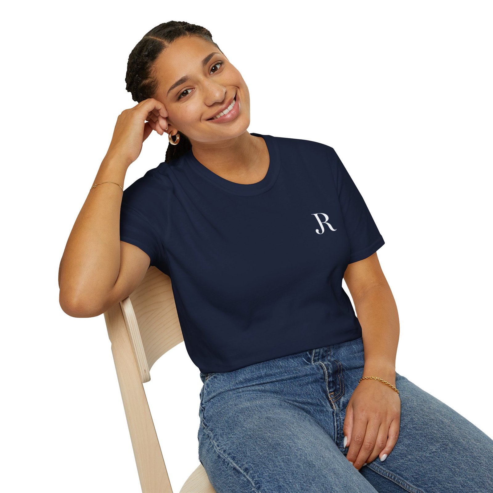 Minimal Monogram 'R' T-Shirt - Image 54