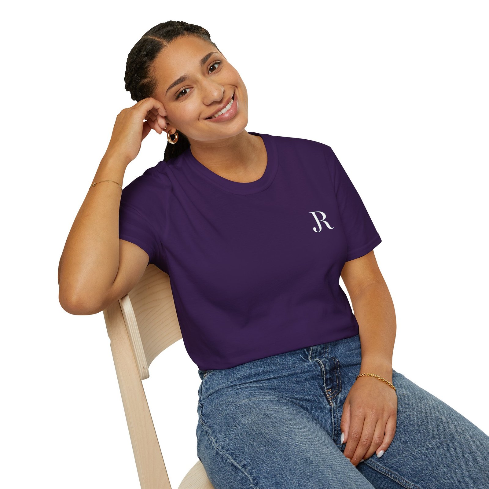 Minimal Monogram 'R' T-Shirt - Image 62