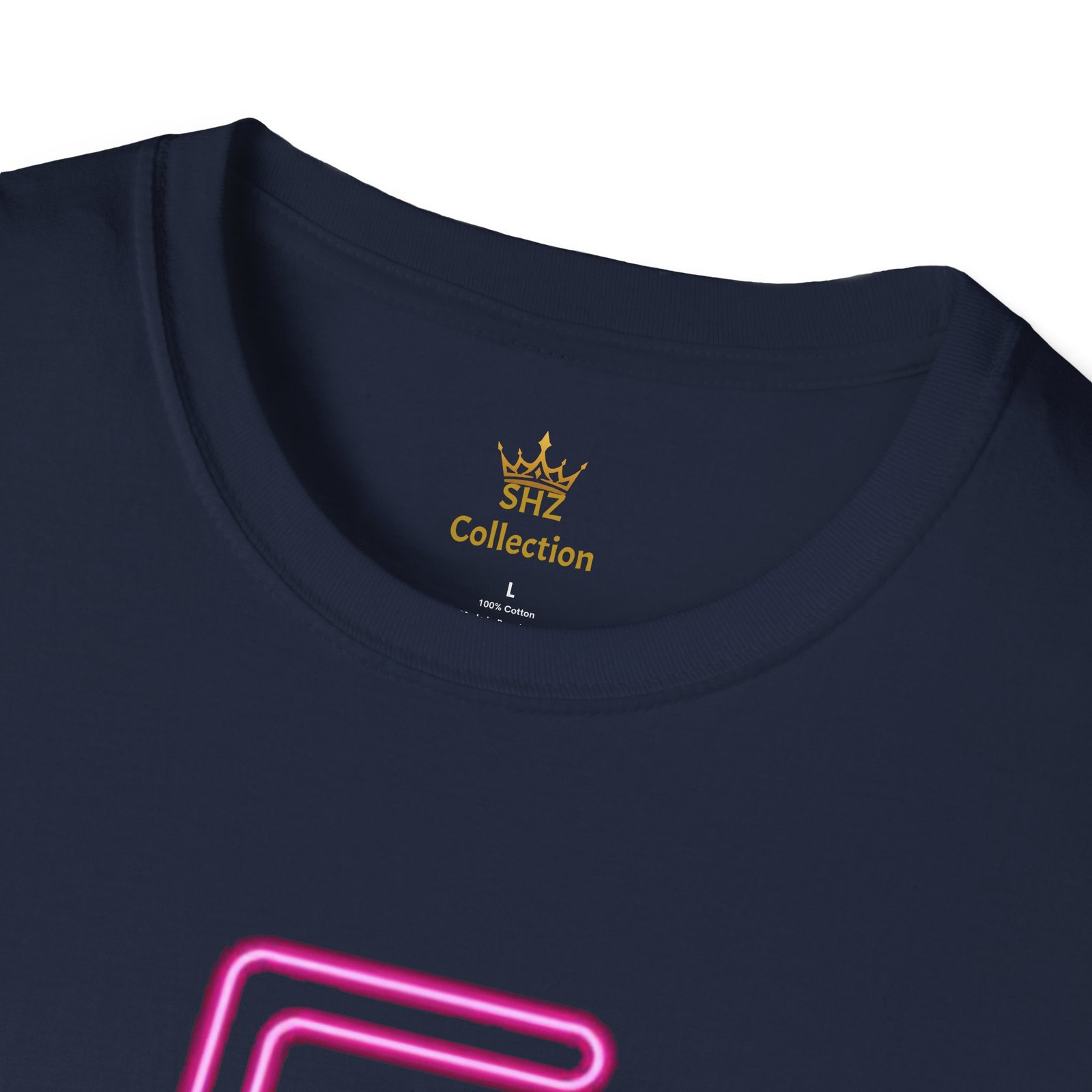 Neon Pink 'F' Graphic T-Shirt — Retro Letter Tee - Image 35