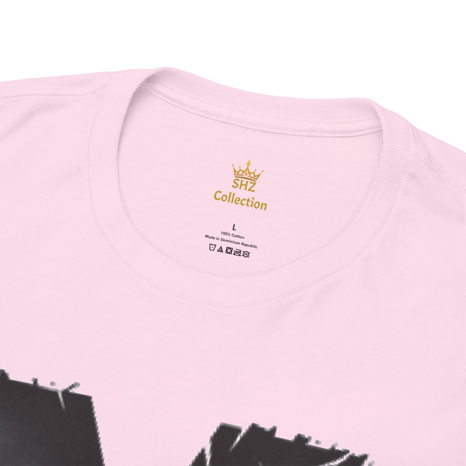 Distressed Black 'M' Graphic Tee — Monogram Initial Shirt - Image 67