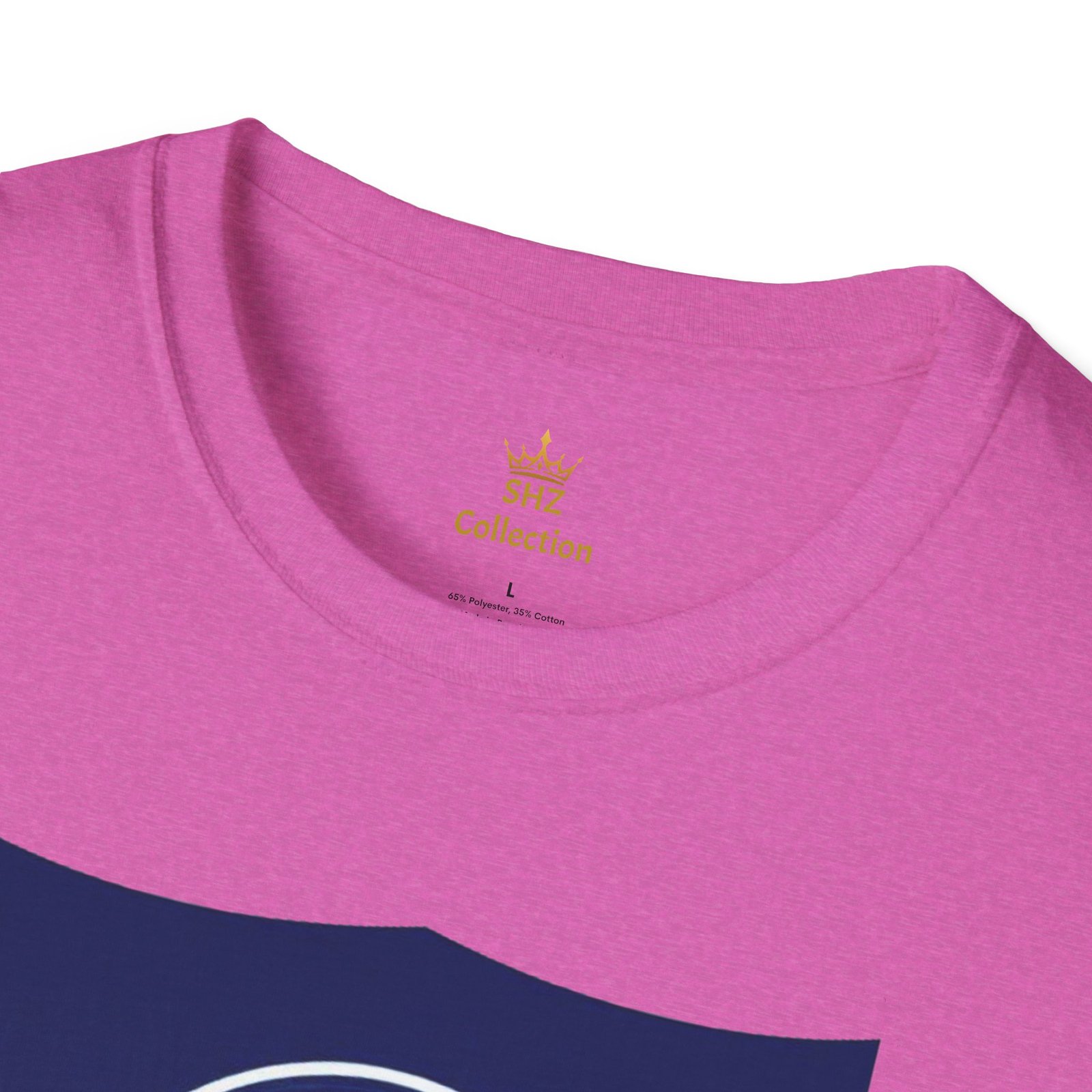 Shield Logo T‑Shirt — Navy Monogram 'S' with Red & White Stripe - Image 91