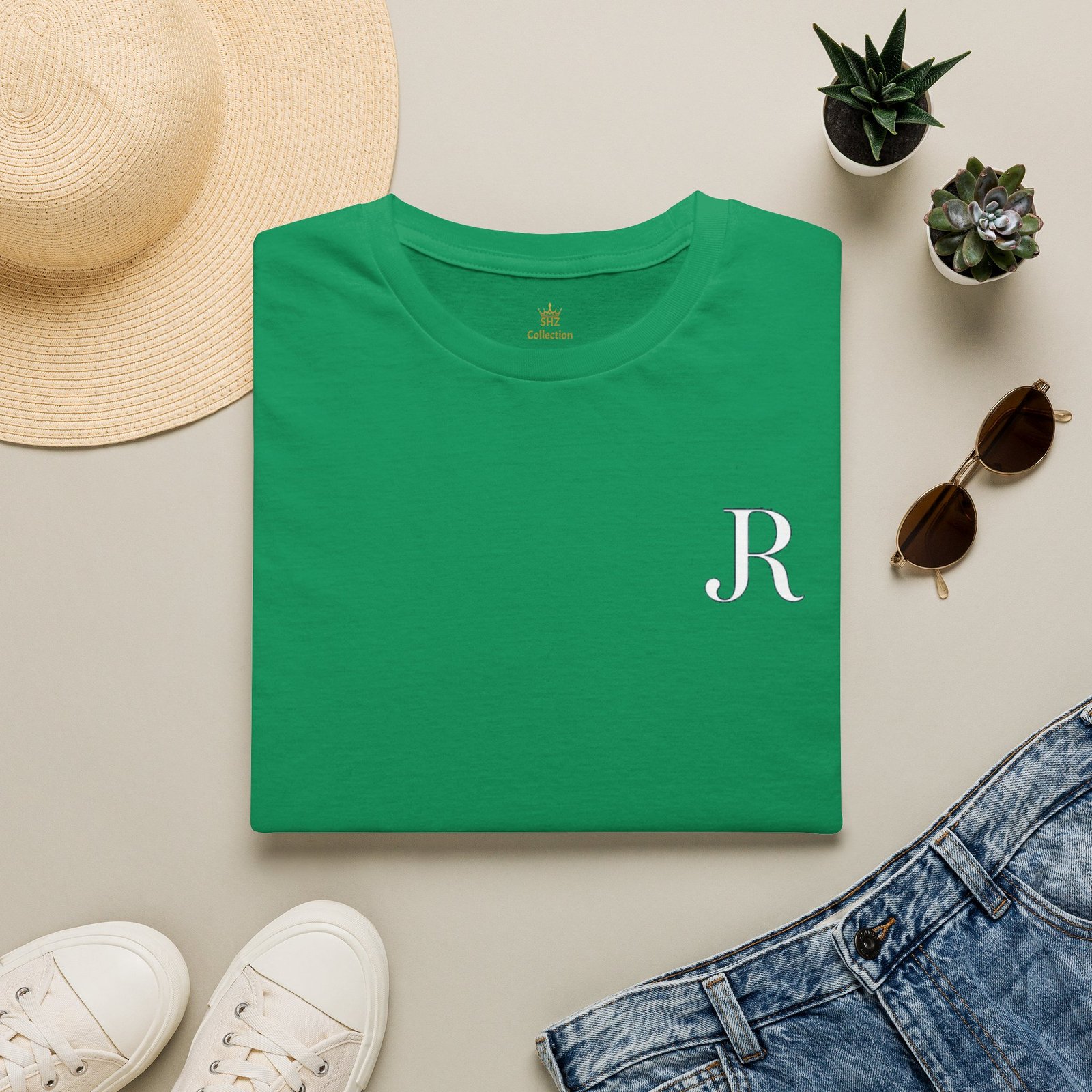 Minimal Monogram 'R' T-Shirt - Image 28