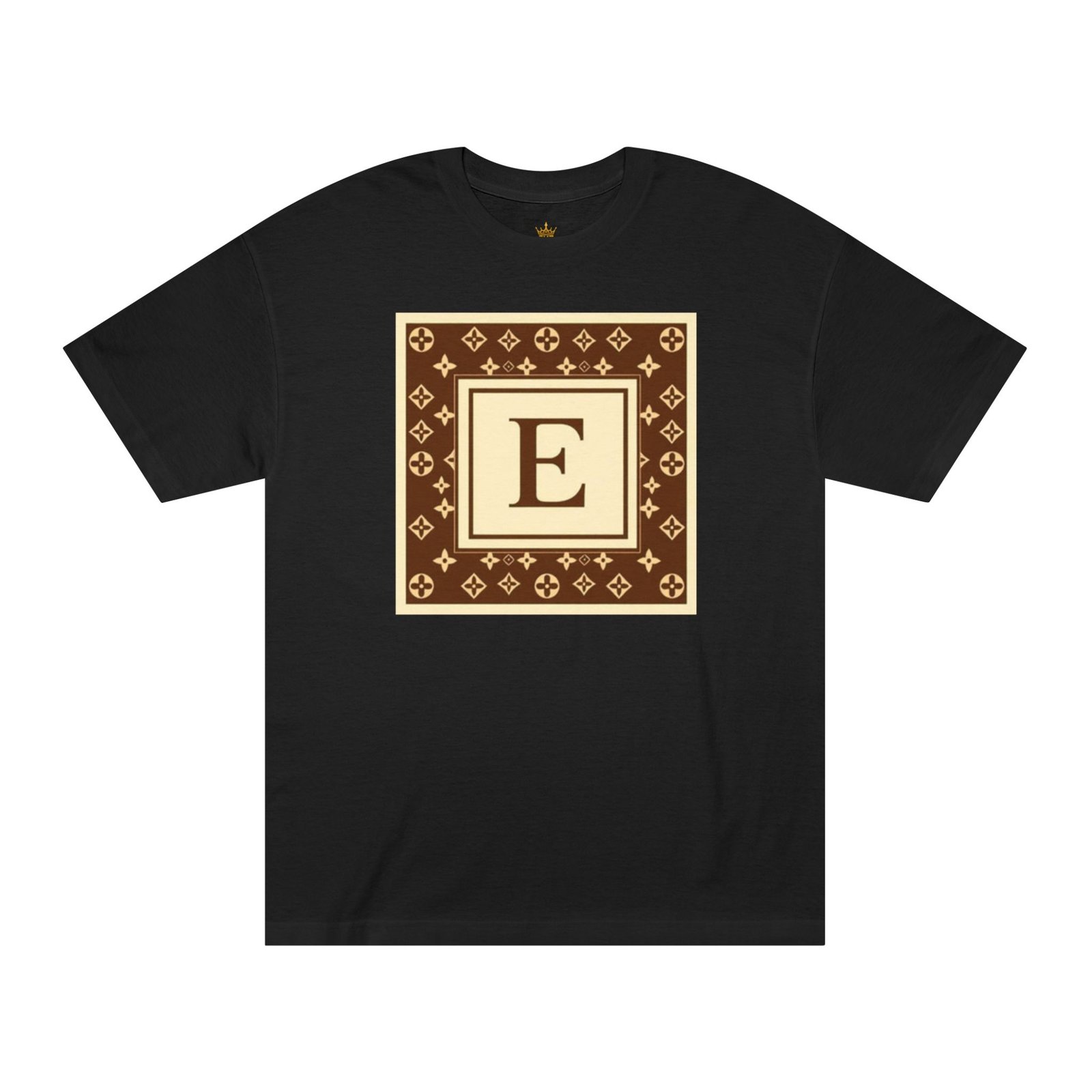 Monogram 'E' Luxury Pattern Tee - Image 2