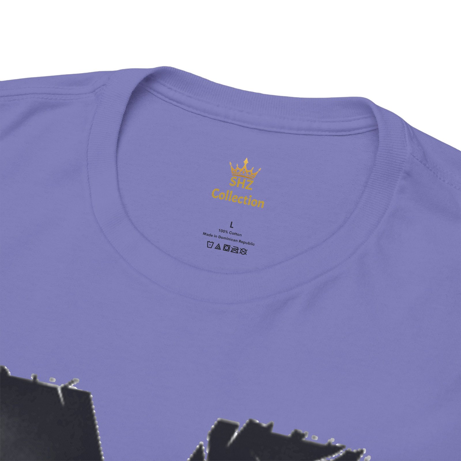 Distressed Black 'M' Graphic Tee — Monogram Initial Shirt - Image 60