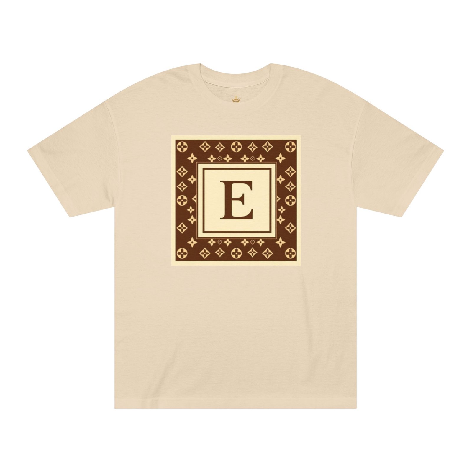 Monogram 'E' Luxury Pattern Tee - Image 16