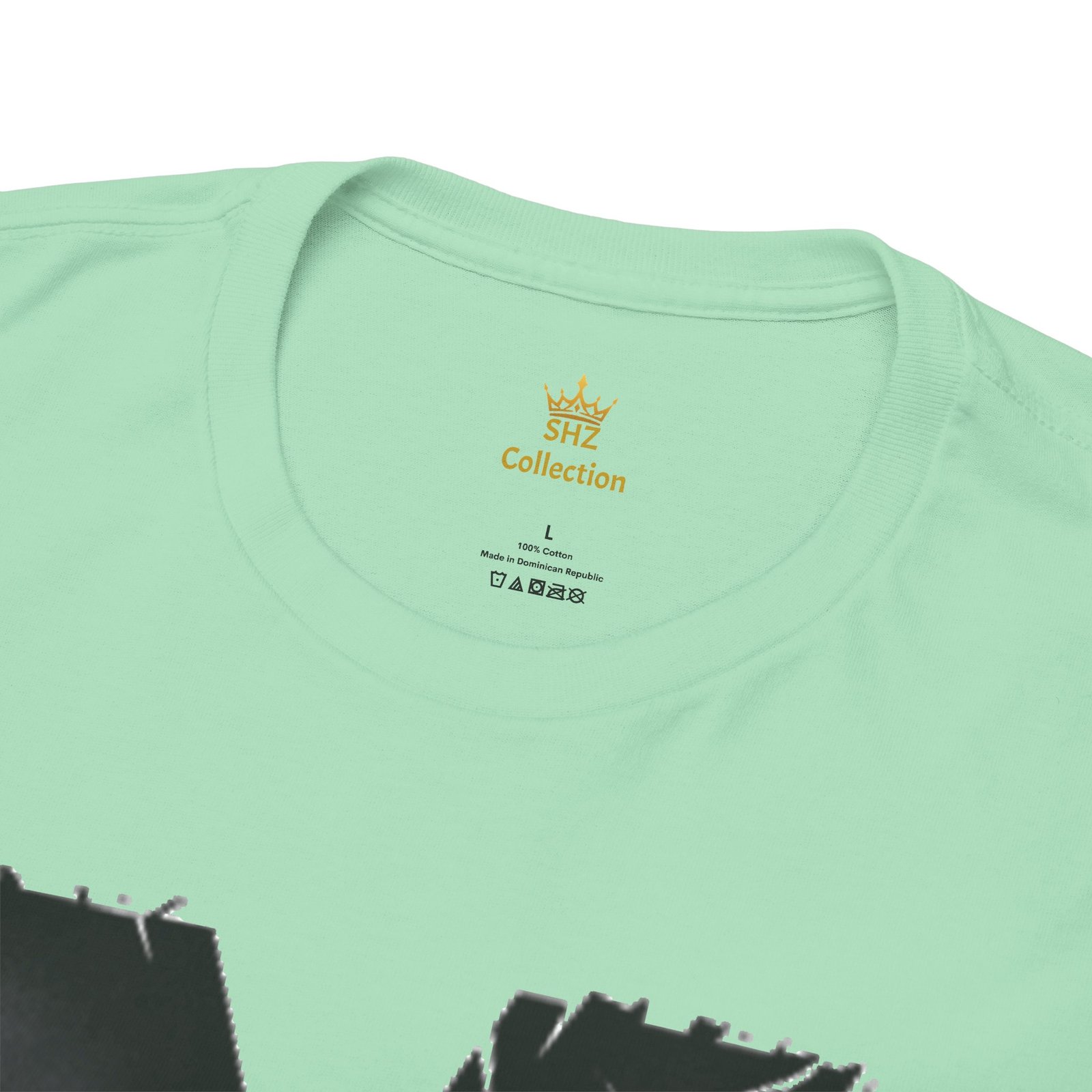 Distressed Black 'M' Graphic Tee — Monogram Initial Shirt - Image 39