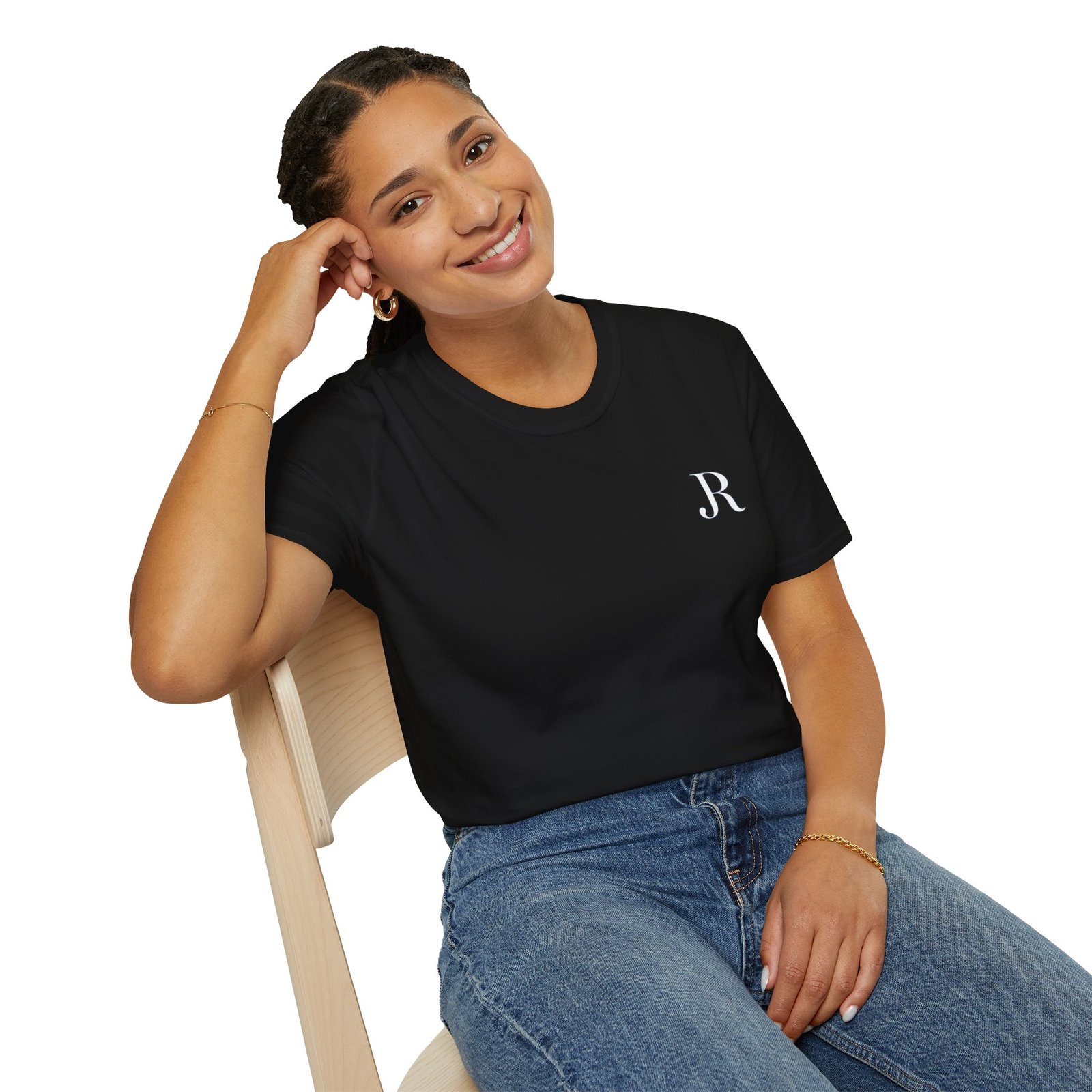 Minimal Monogram 'R' T-Shirt - Image 7
