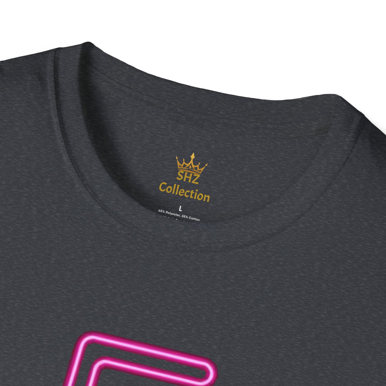 Neon Pink 'F' Graphic T-Shirt — Retro Letter Tee - Image 27