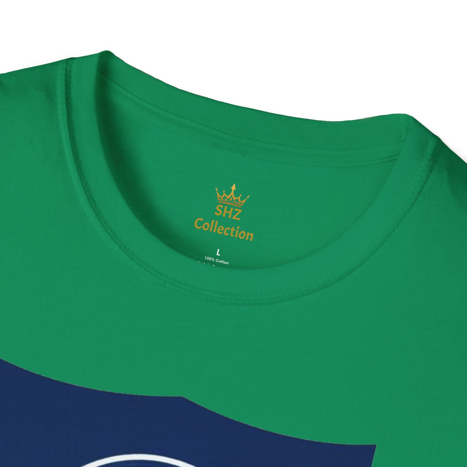 Shield Logo T‑Shirt — Navy Monogram 'S' with Red & White Stripe - Image 51