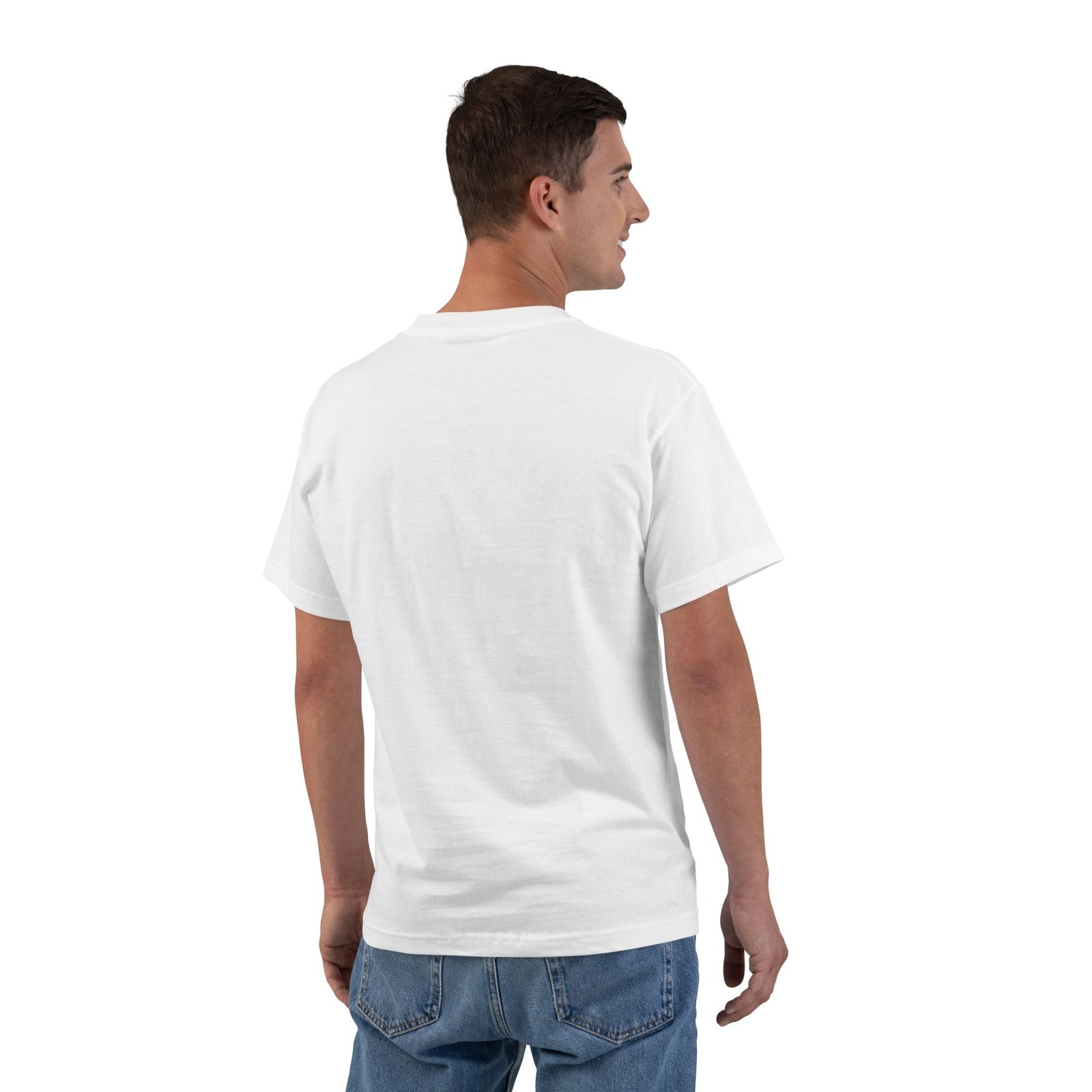 Blue Letter R Initial T-Shirt — Monogram Graphic Tee - Image 2