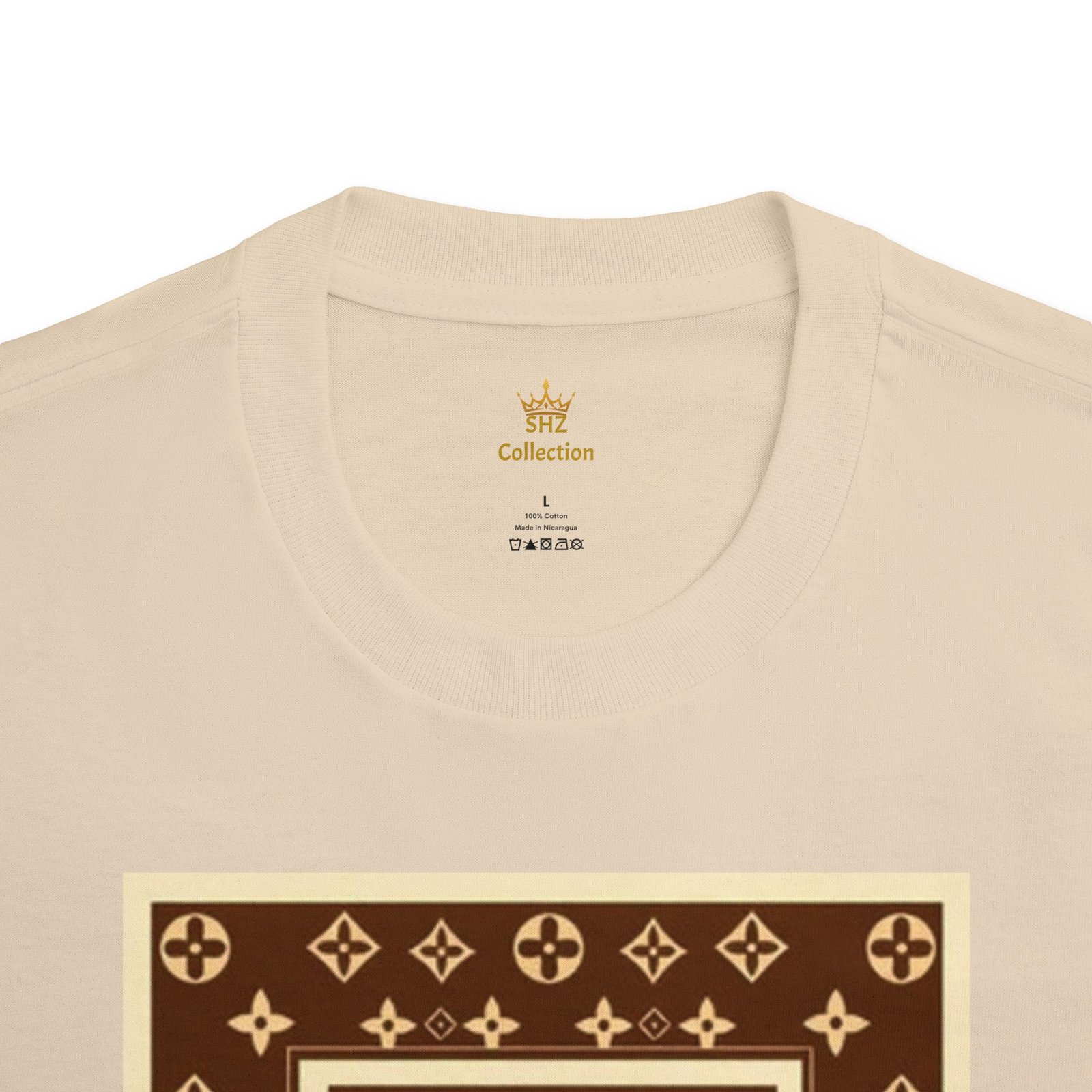 Monogram 'E' Luxury Pattern Tee - Image 20