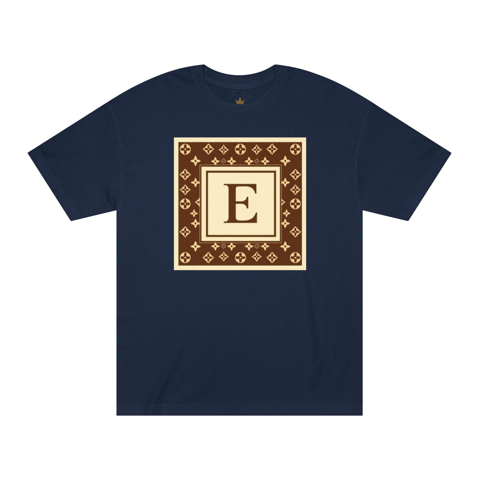 Monogram 'E' Luxury Pattern Tee - Image 21