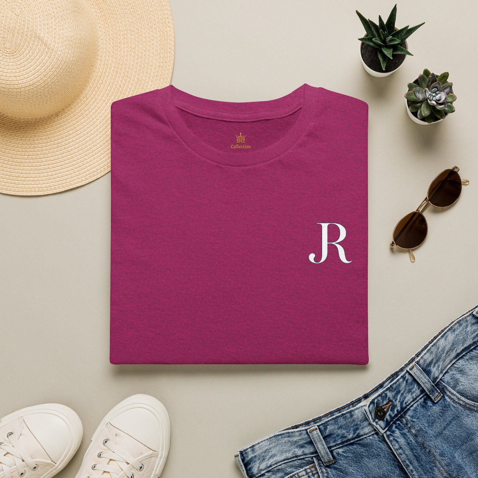 Minimal Monogram 'R' T-Shirt - Image 20
