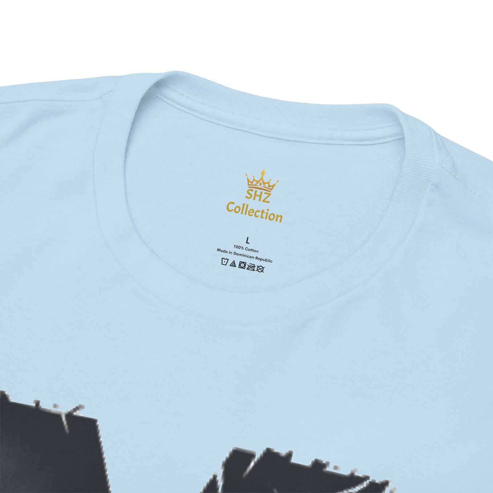 Distressed Black 'M' Graphic Tee — Monogram Initial Shirt - Image 53