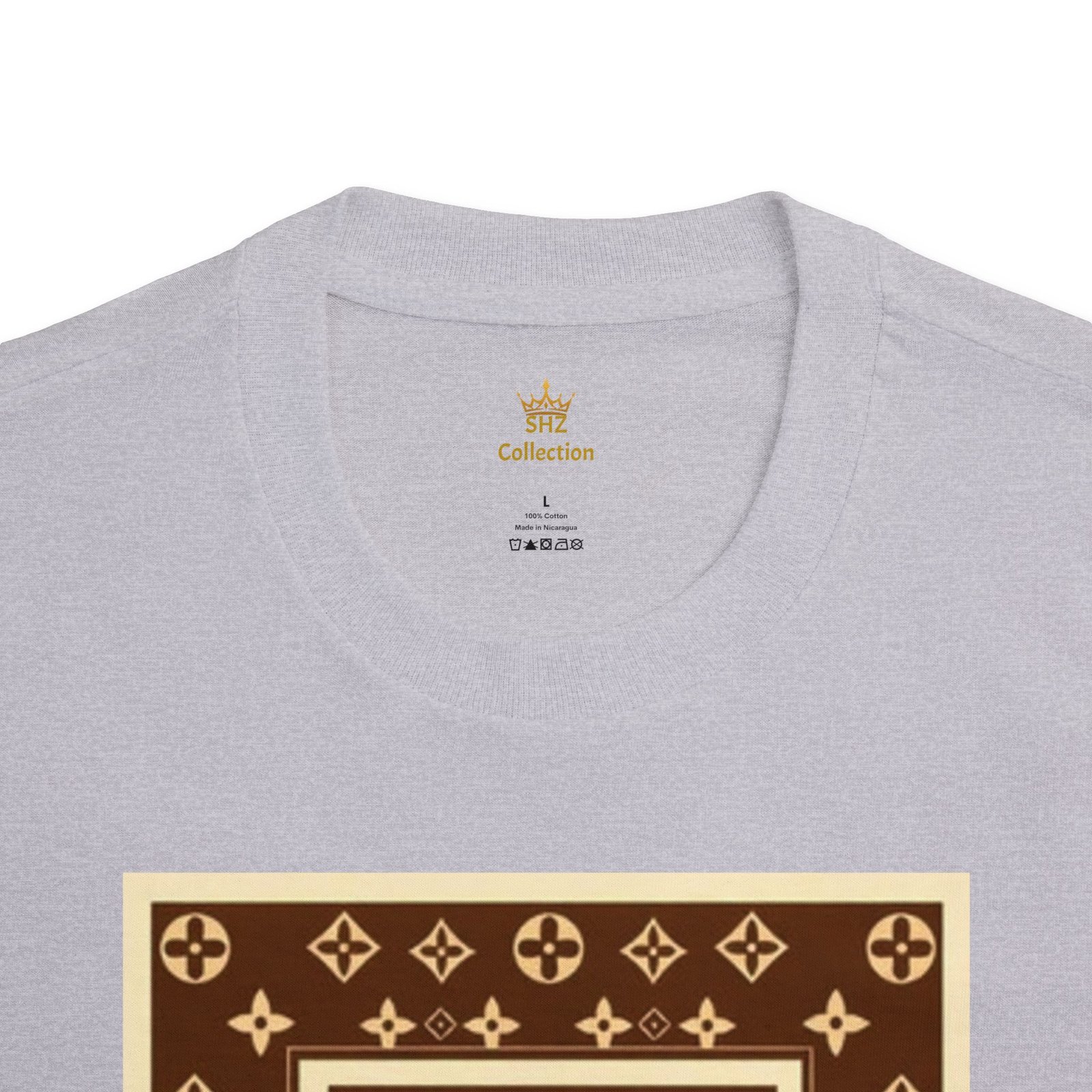 Monogram 'E' Luxury Pattern Tee - Image 15